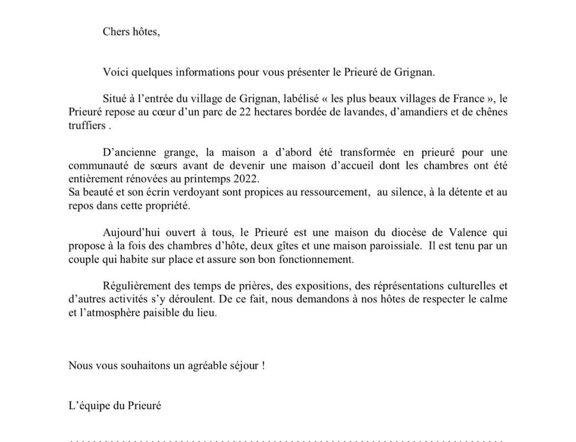 فندق Prieure De غراينا المظهر الخارجي الصورة